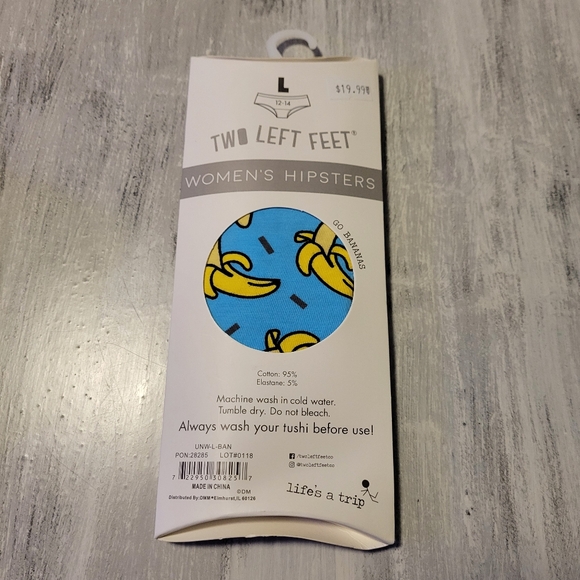 2/$10 Go Bananas Women's Hipsters Cotton Panties - Picture 2 of 2